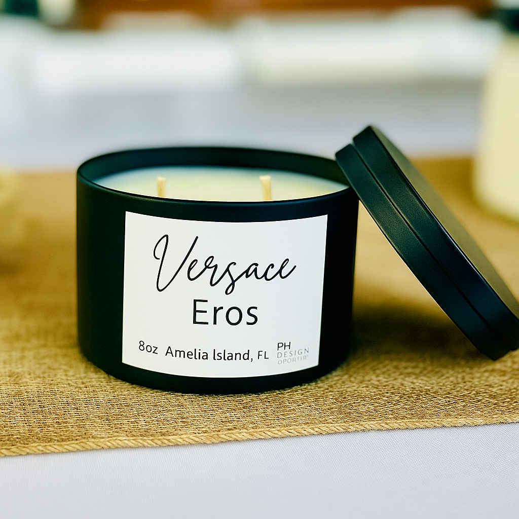 Organic Soy Candle – Multiple Scents Available