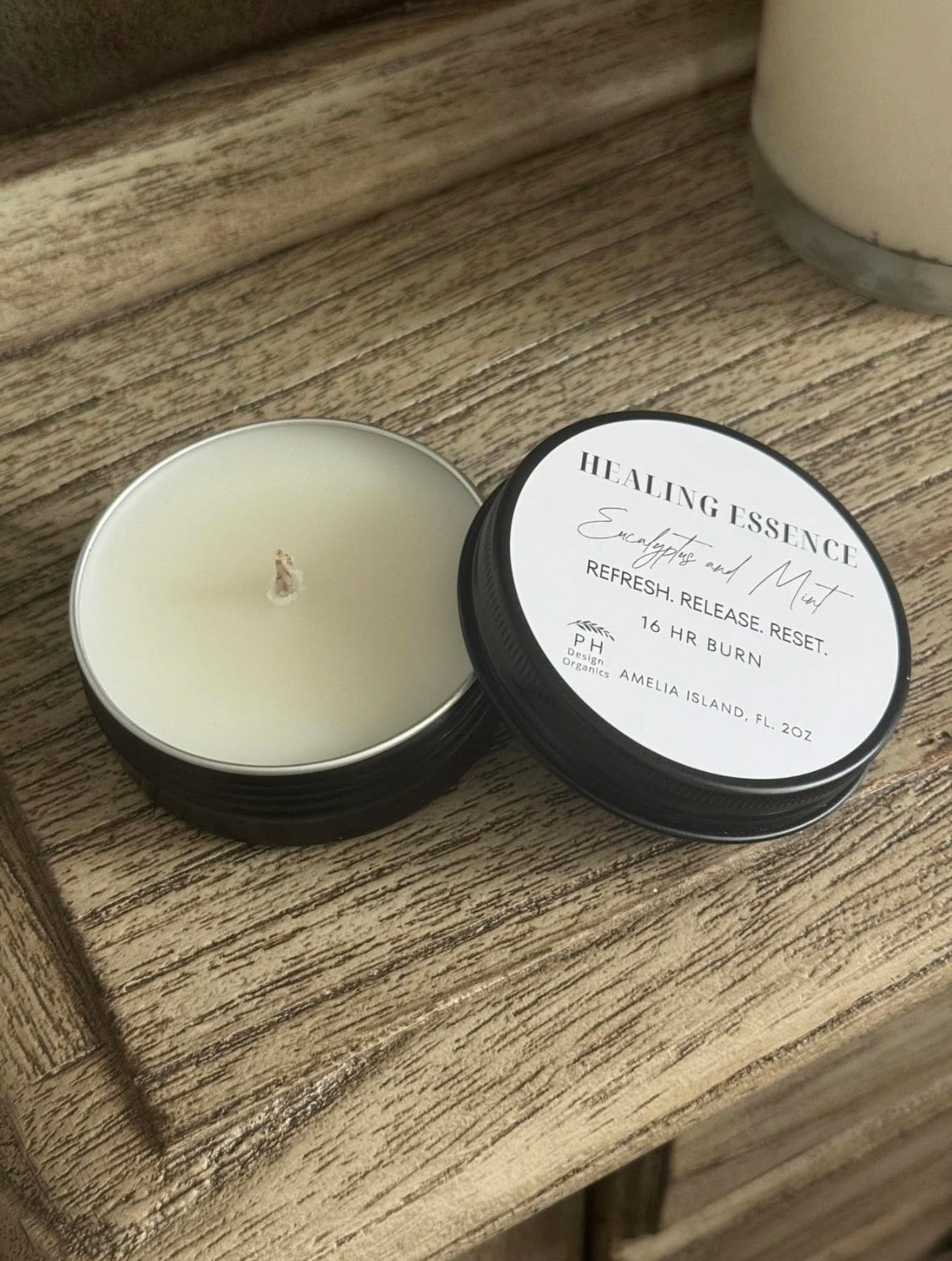 Organic Mini Flight Aromatherapy Bundle with soothing Candle Scents