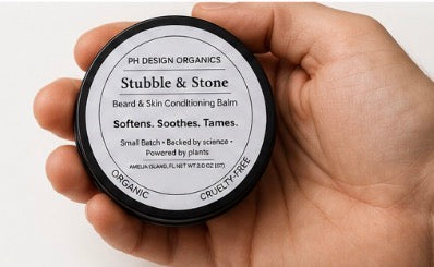 Stubble + Stone Beard & Skin Conditioning Balm.Tame the wild. Nourish the skin.