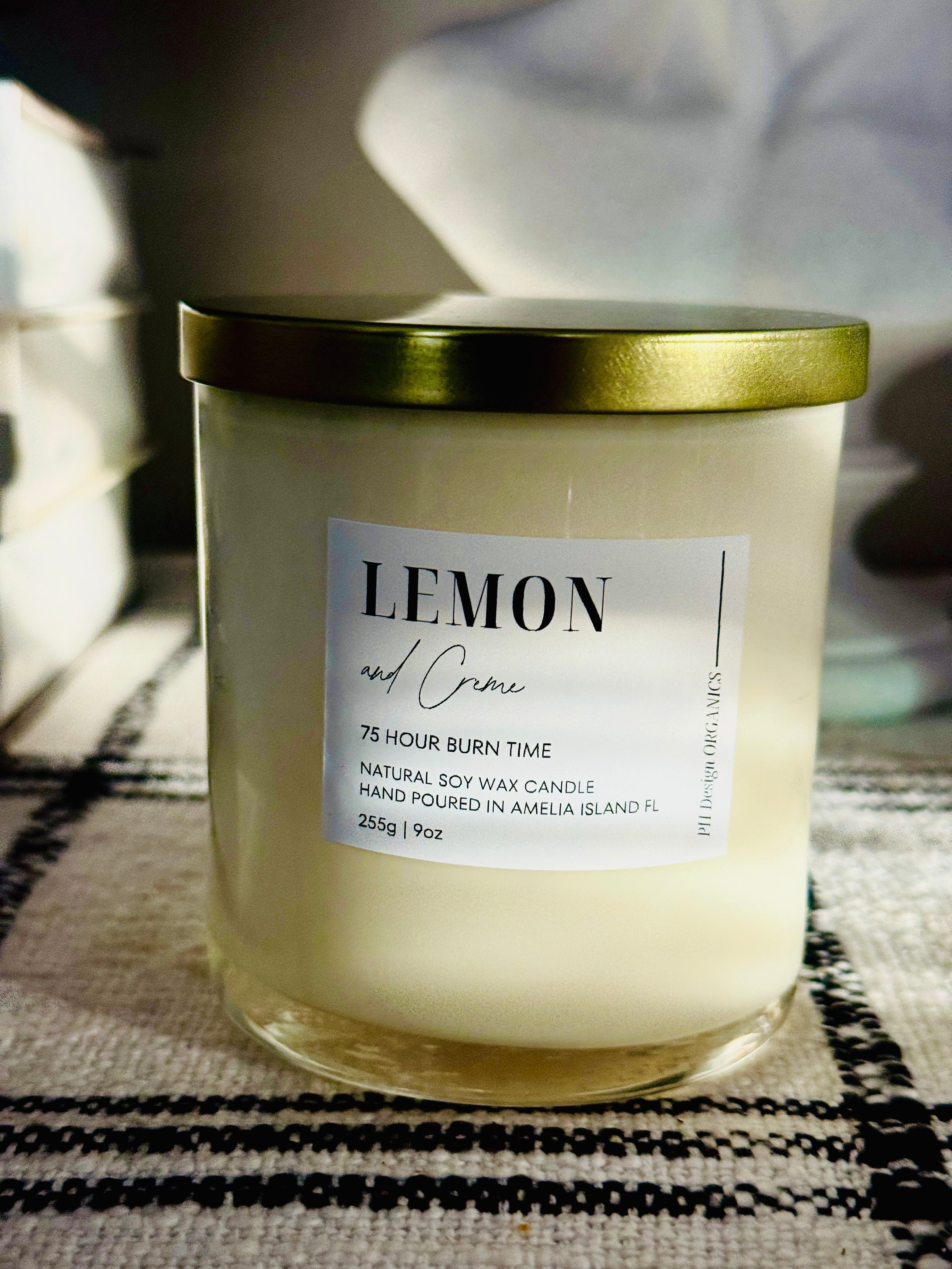 Luxury Organic Soy Candle