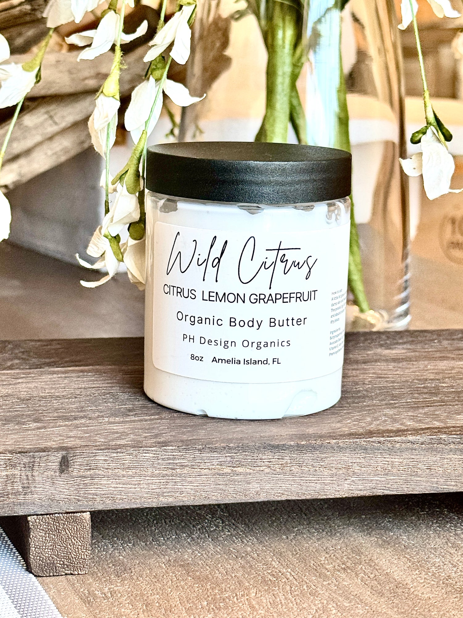 Wild Citrus Body Butter with Vitamin E Citrus Lemon & Grapefruit