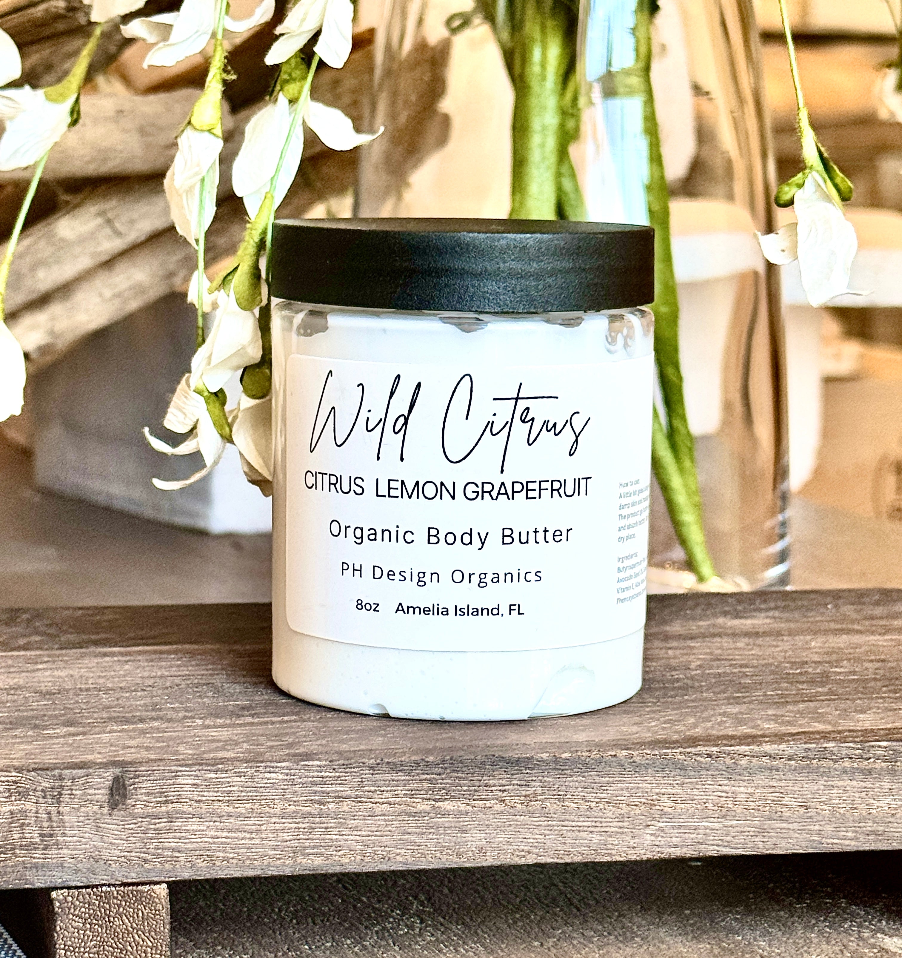 Wild Citrus Body Butter with Vitamin E Citrus Lemon & Grapefruit