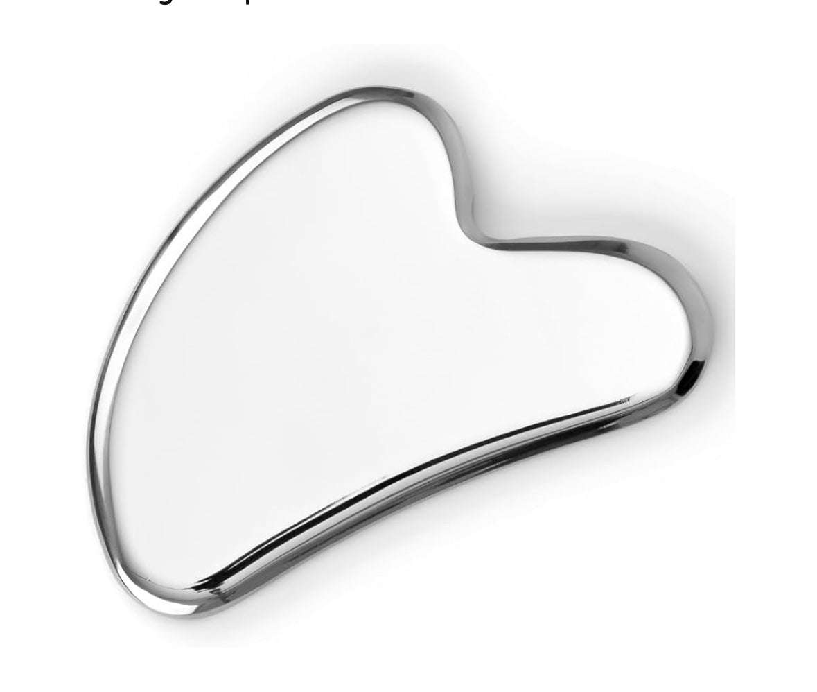 Stainless Steel Gua Sha | Sculpt, Smooth & Soothe