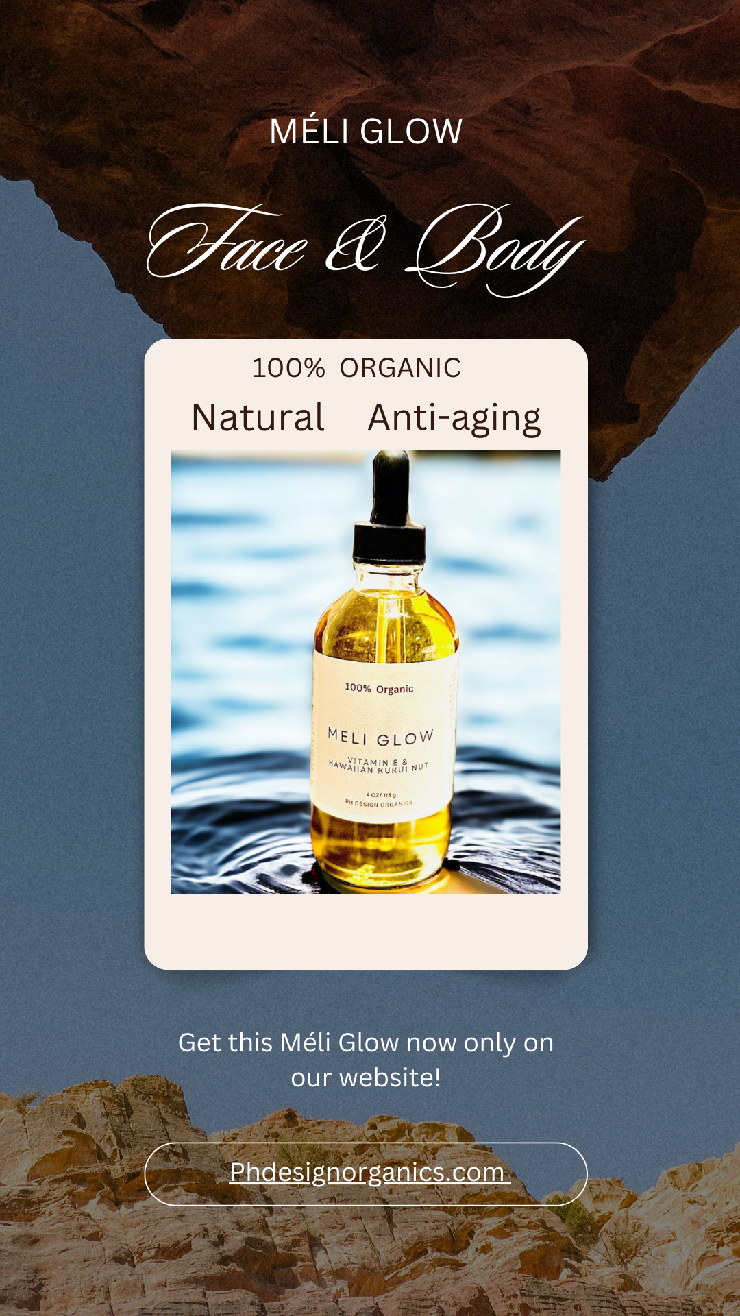 Glow + Sculpt Ritual Duo | 2oz Méli Glow Serum + Stainless Steel Gua Sha