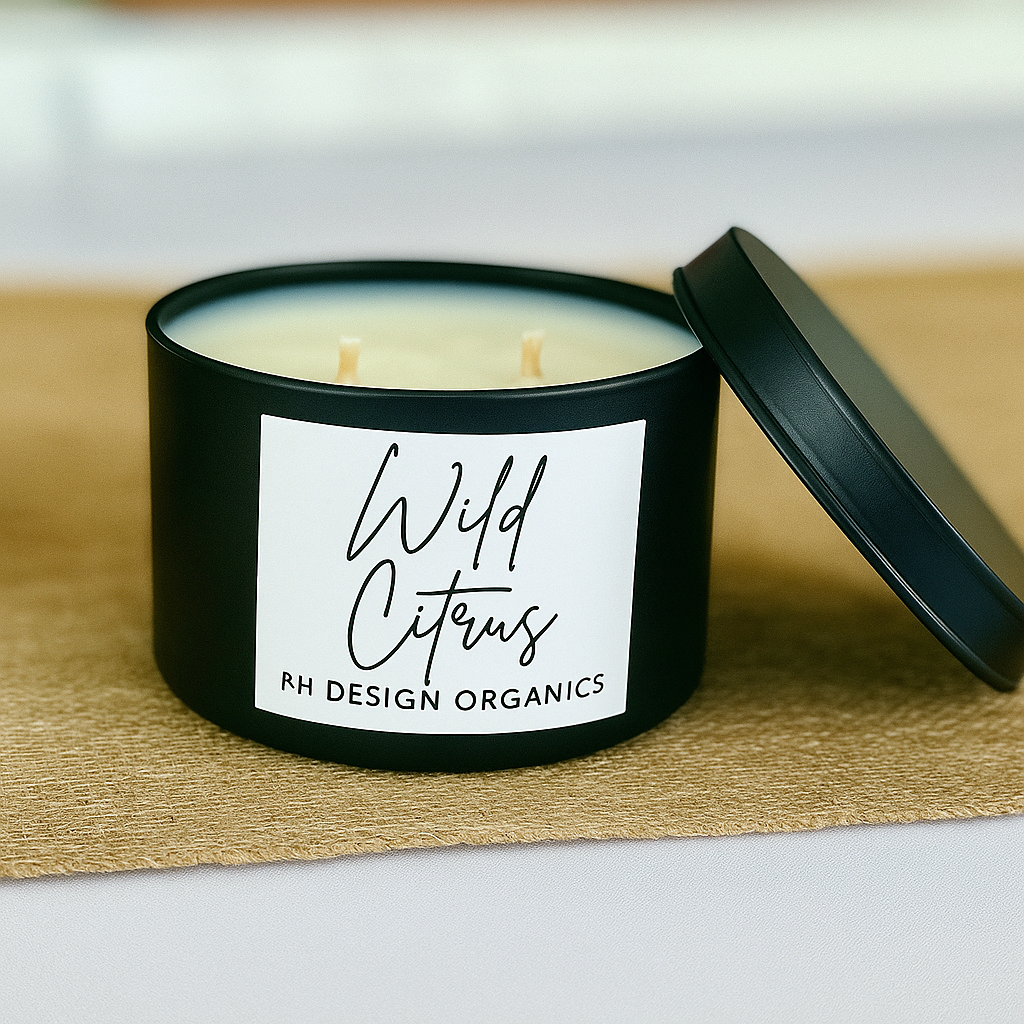 Organic Soy Candle – Multiple Scents Available