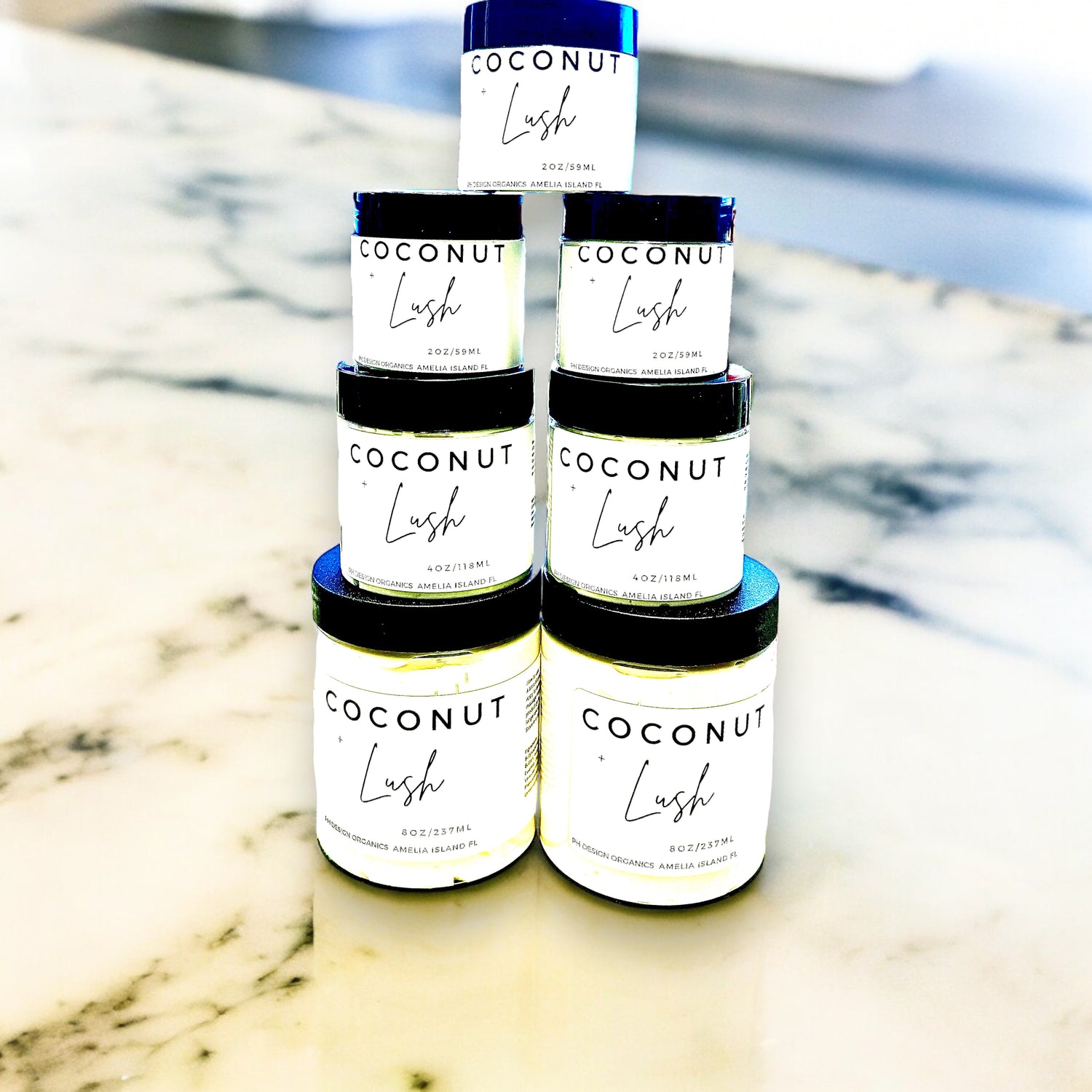 Coconut Lush Body Butter w/ Vitamin E & Aloe Vera PH Design Organics