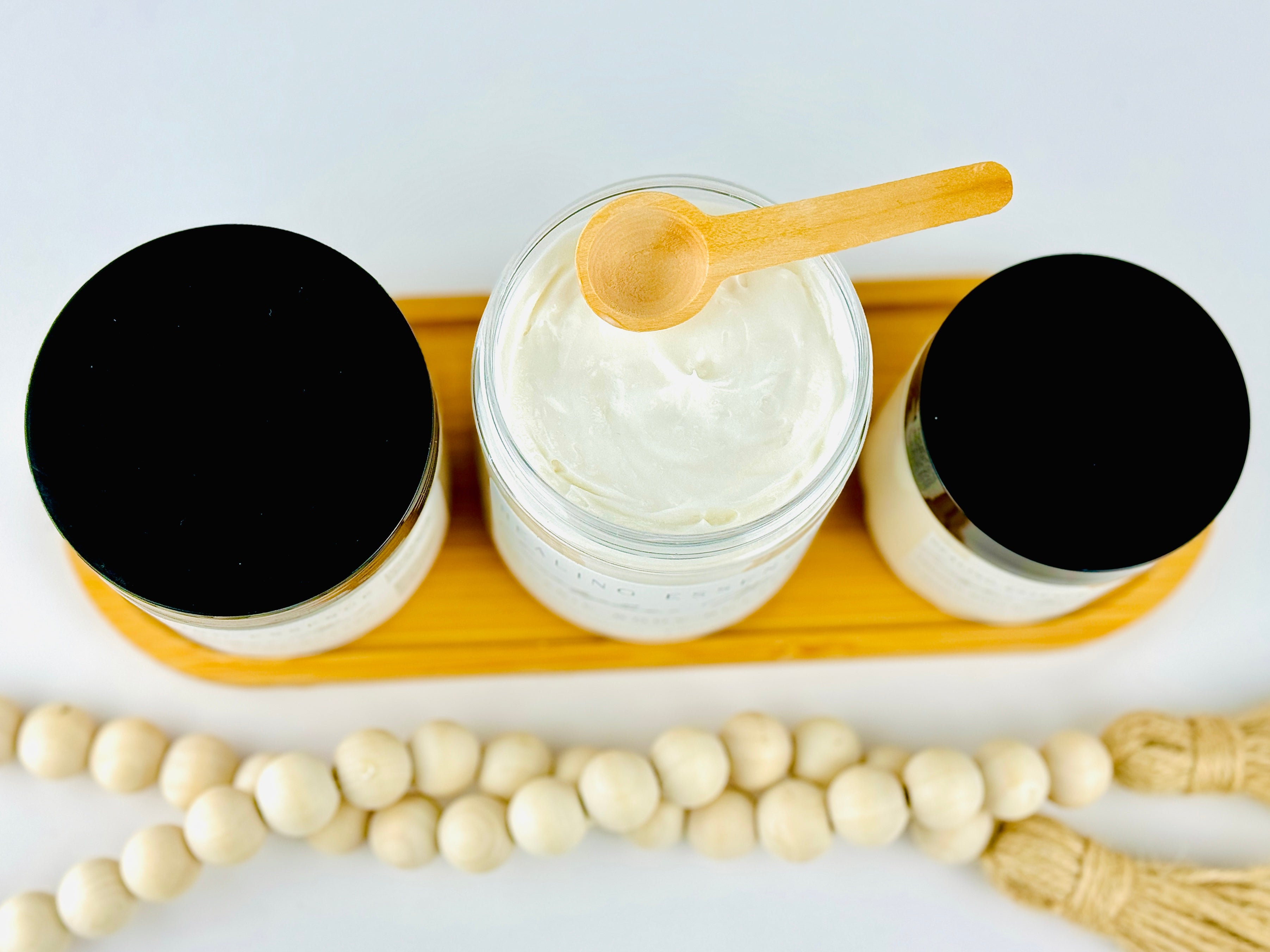 Healing Essence Eucalyptus + Mint Body Butter w/ Vitamin E & Aloe Vera PH Design Organics