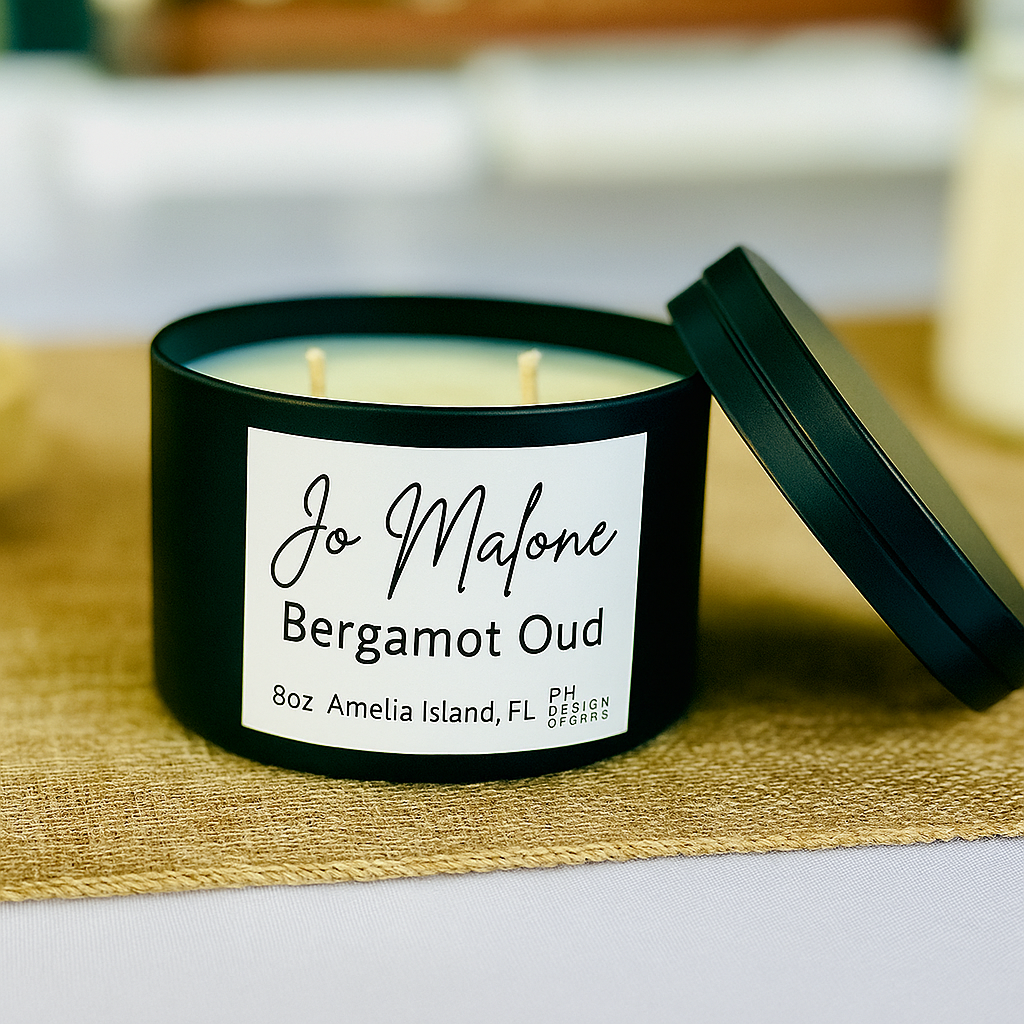 Organic Soy Candle – Multiple Scents Available