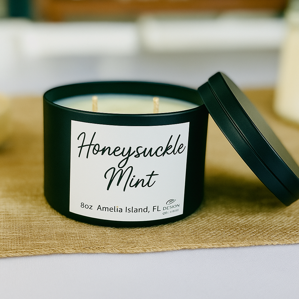 Organic Soy Candle – Multiple Scents Available