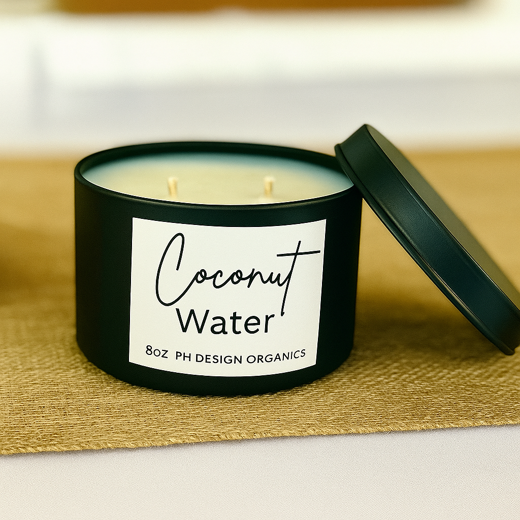 Organic Soy Candle – Multiple Scents Available