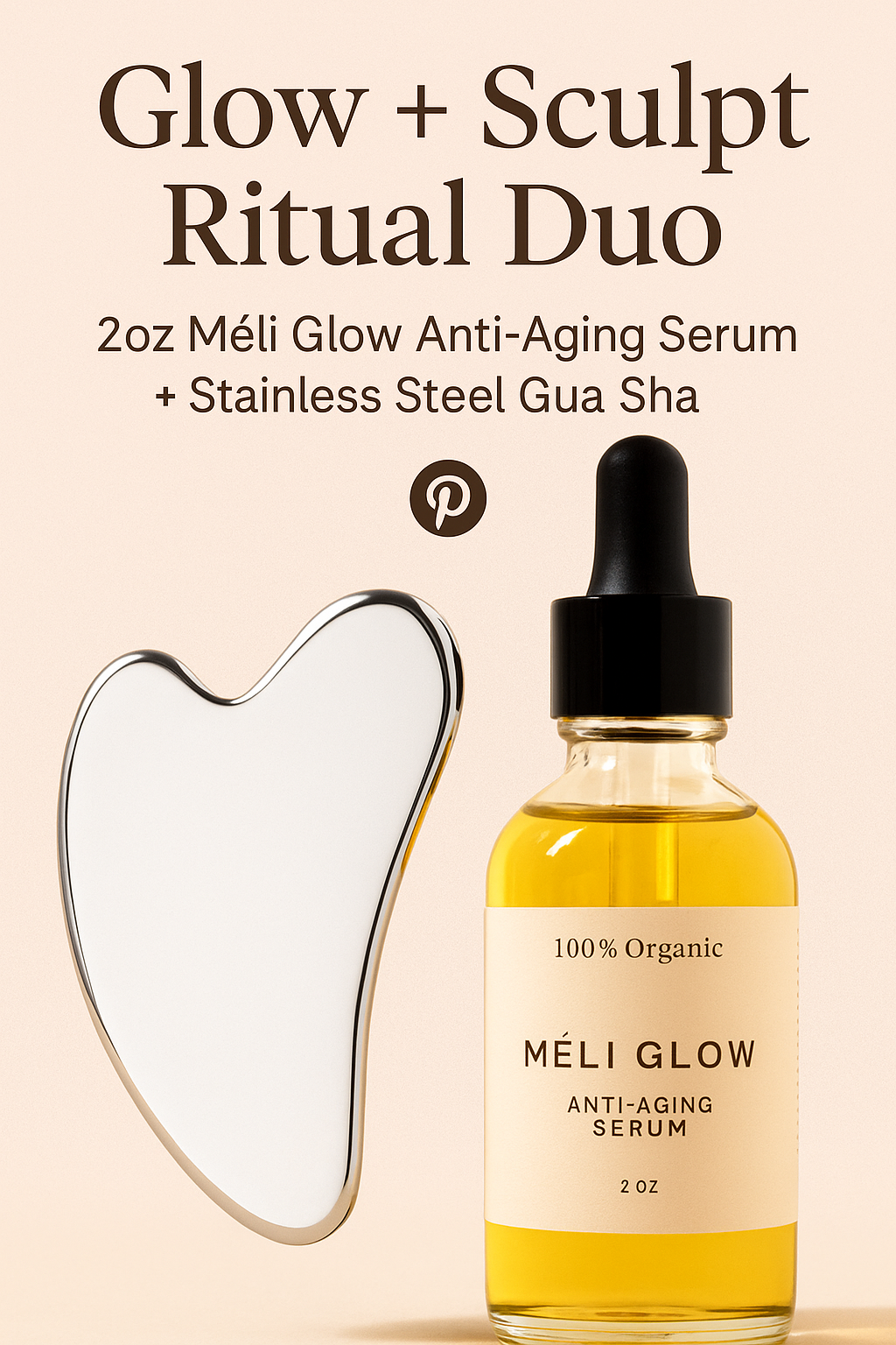 Stainless Steel Gua Sha | Sculpt, Smooth & Soothe