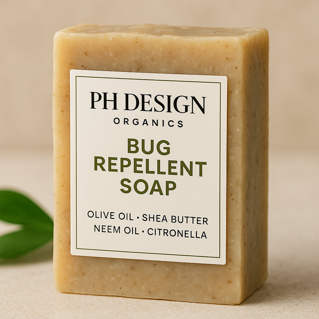 Bug Repellent Soap | 5 oz Natural Mosquito & Tick Defense- Deet Free