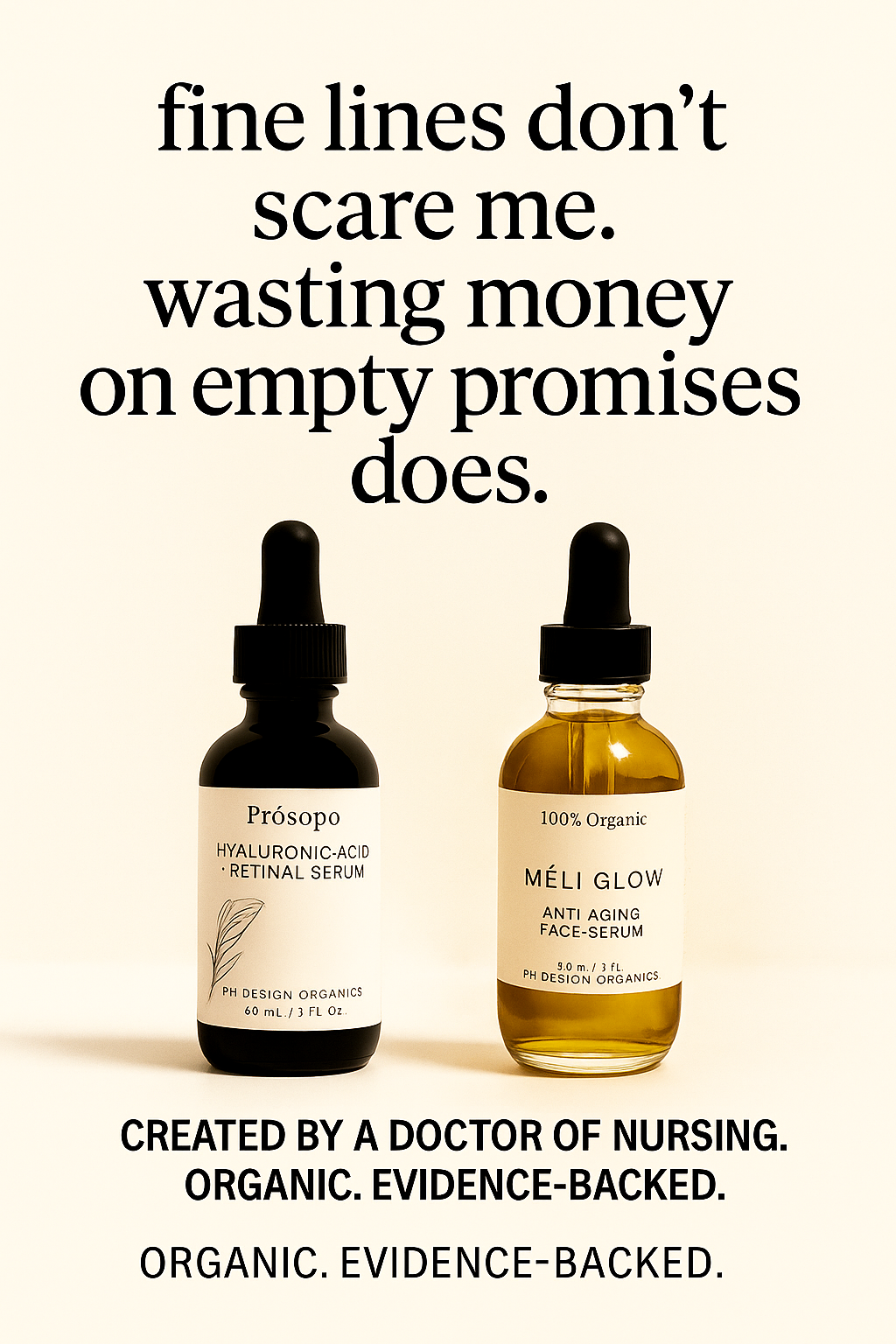 Prósopo-Strong Retinol + Méli Glow Serum Bundle | Organic Anti-Aging Skincare for Radiance & Renewal Bundle