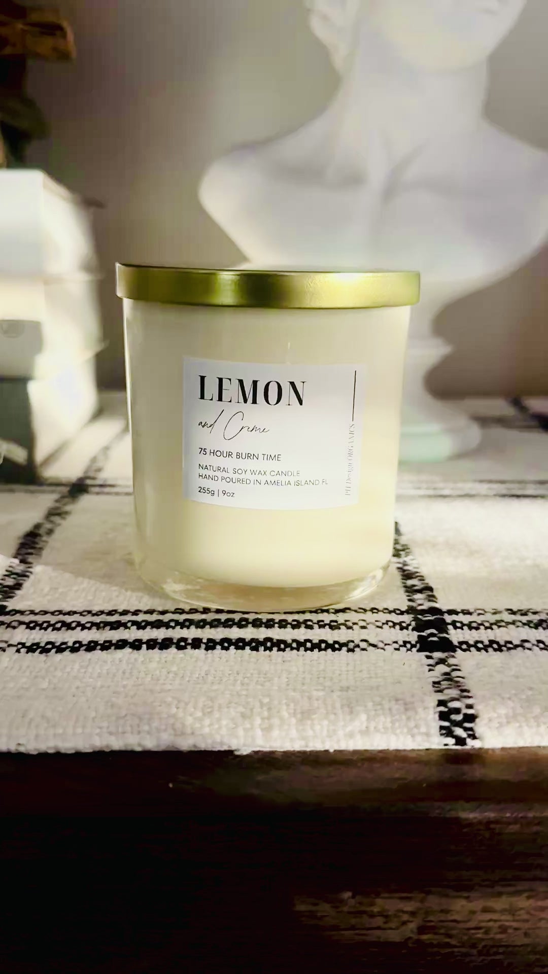 Luxury Organic Soy Candle