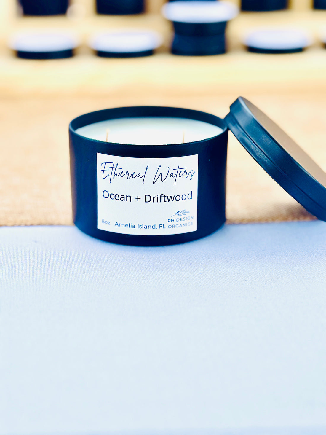 Organic Soy Candle – Hand-Poured Clean Burn (Multiple Scents Available)