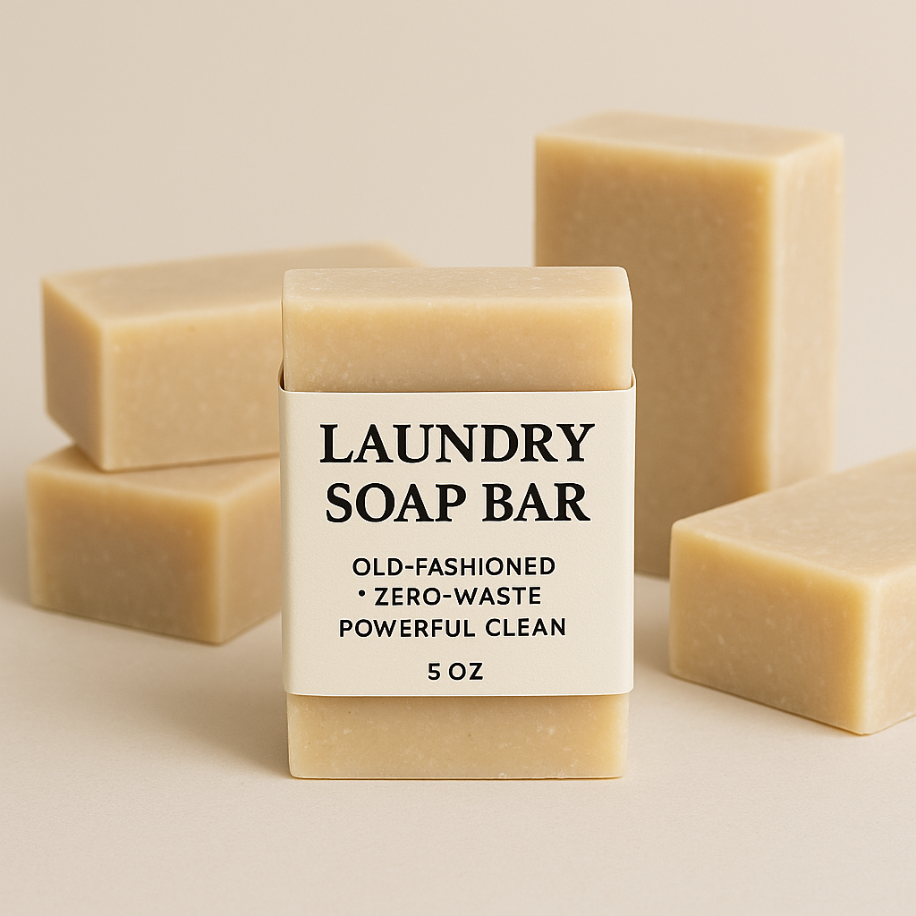 Laundry Soap Bar | Zero-Waste Stain Remover Bar | 5 oz