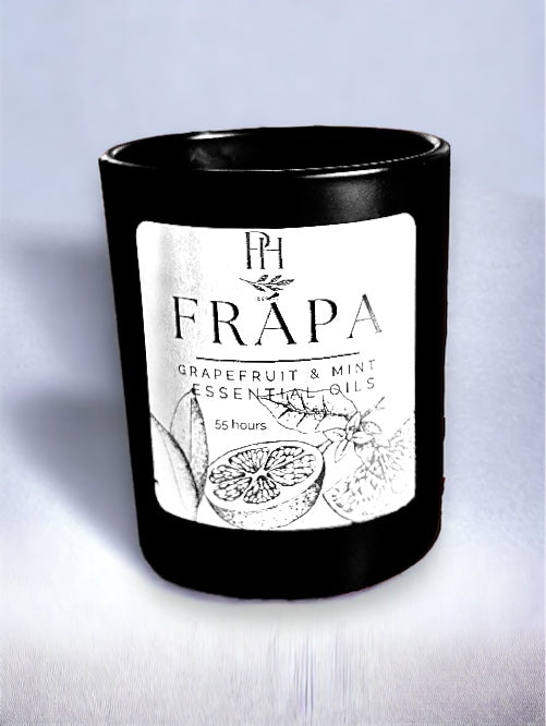 Frápa Candle- (50-100 hours) Notes of Sparkling Grapefruit and Mint