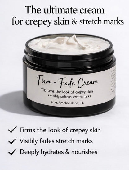 Firm and Fade Cream For Stretch Marks &amp; Tight Skin | PH Design Organics