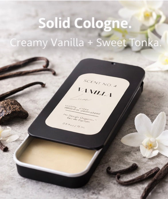 Solid Cologne | Skin-Close Fragrance Balm | Clean, Lasting Scent | PH Design Organics