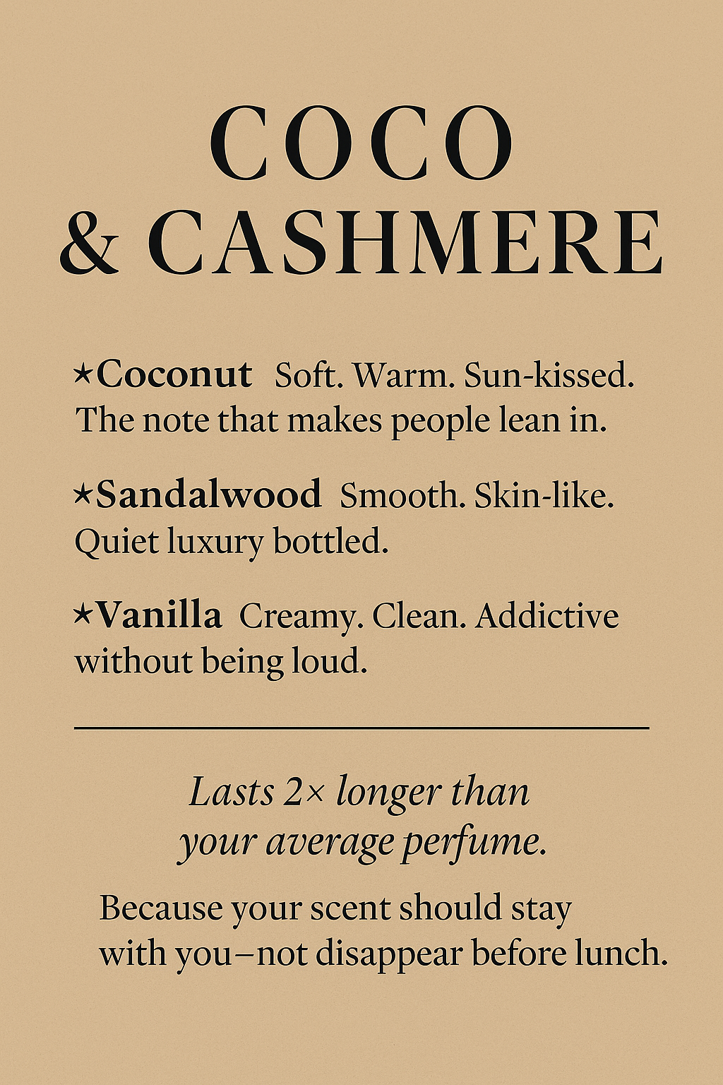 The Coastal Perfume Collection; Inspired by wind, water, and memory