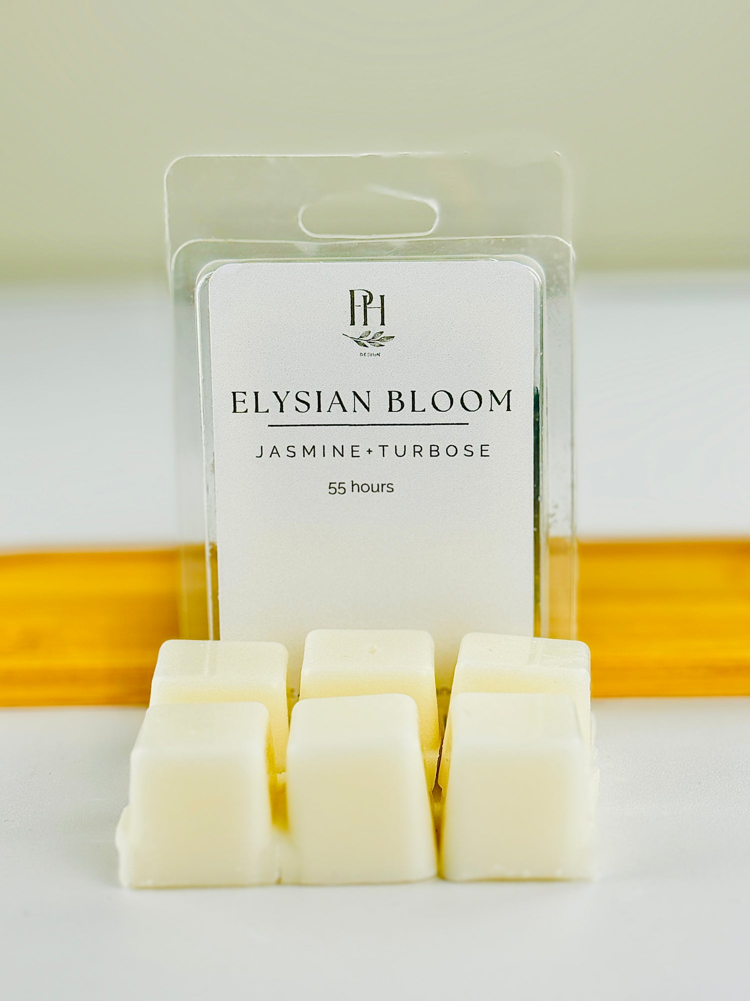 Elysian Bloom Wax Melts - with notes of Jasmine Turbose &amp; Ylang Ylang