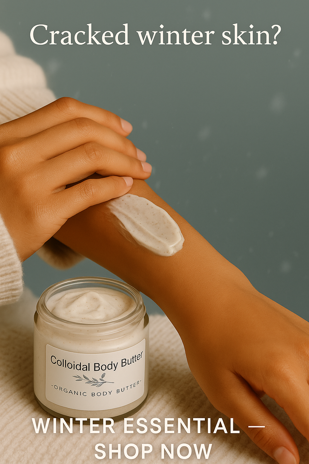 Colloidal Calm Body Butter
Tender skin. Deep comfort. Velvet to the touch.