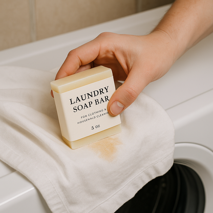 Laundry Soap Bar | Zero-Waste Stain Remover Bar | 5 oz