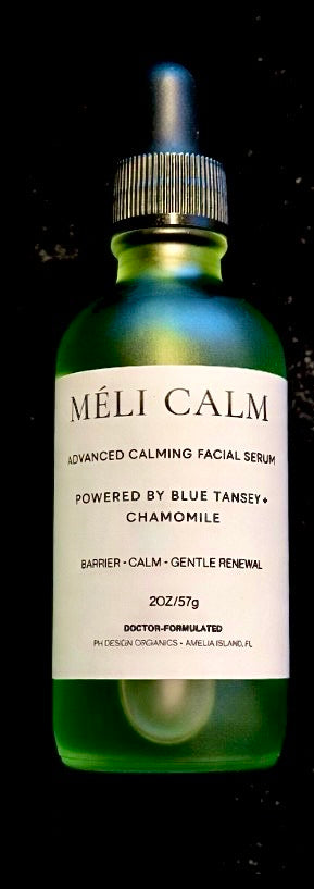 Méli Calm Barrier‑Support Face Serum for Reactive, Redness‑Prone Sensitive Skin | PH Design Organics