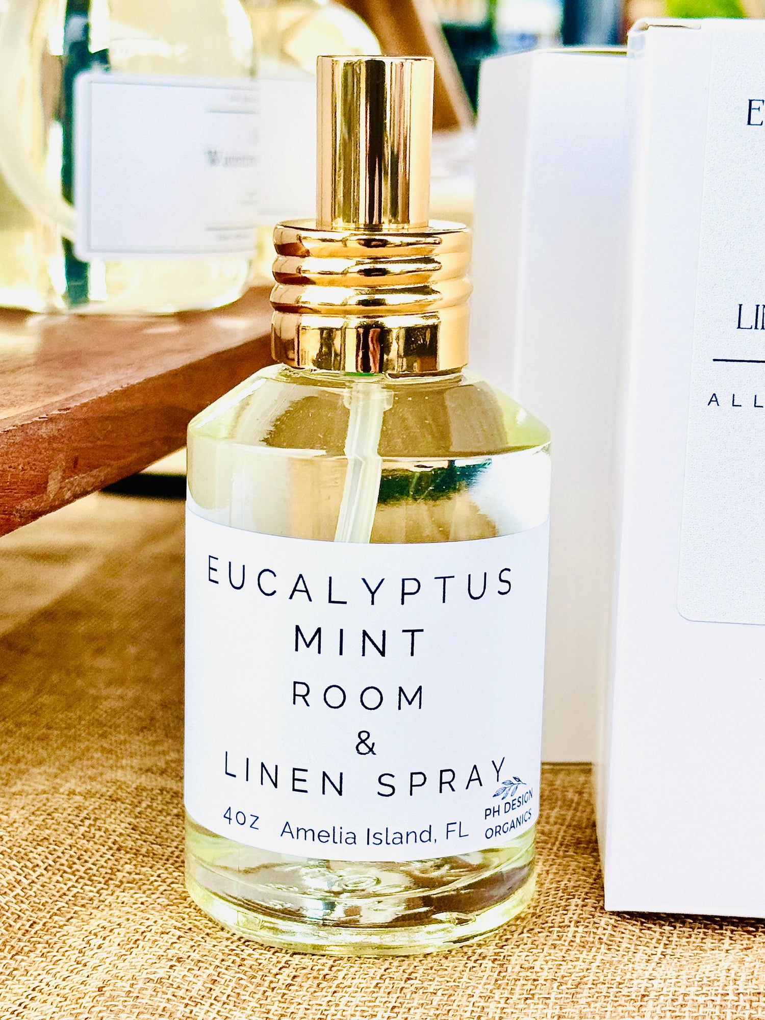 Natural Room &amp; Linen Spray – Premium Glass High end Look