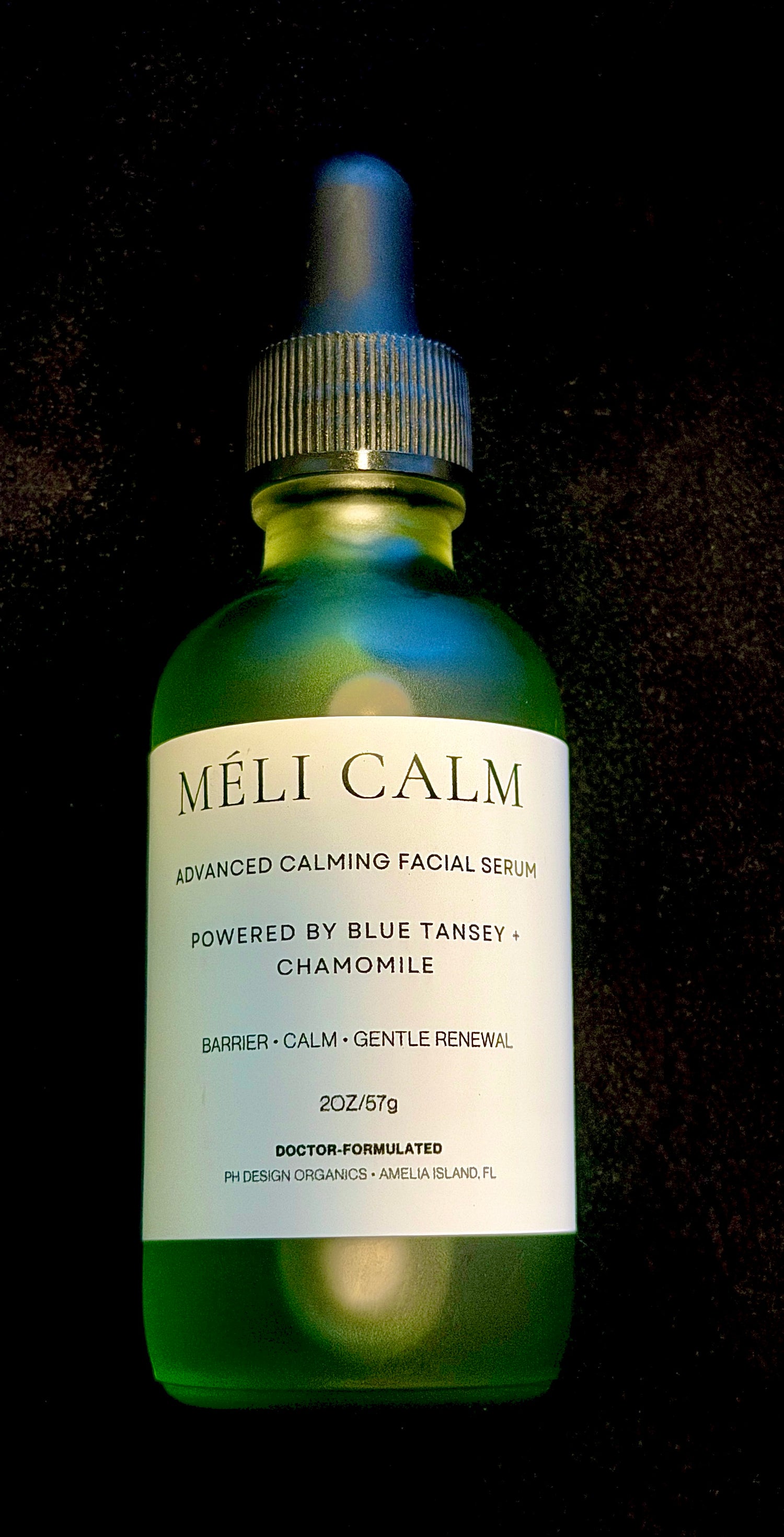Méli Calm Barrier‑Support Face Serum for Reactive, Redness‑Prone Sensitive Skin | PH Design Organics