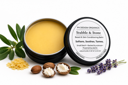 Stubble + Stone Beard &amp; Skin Conditioning Balm.Tame the wild. Nourish the skin.