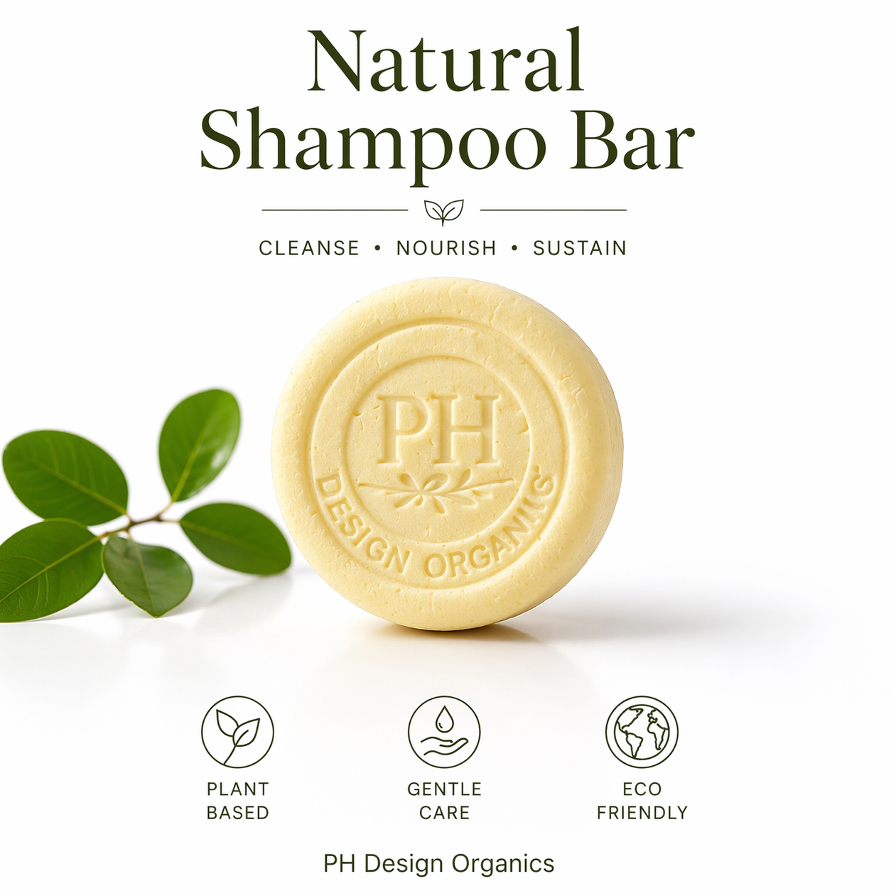 2-in-1 Shampoo &amp; Conditioner Bar | Gentle, Scalp-Friendly Cleanse