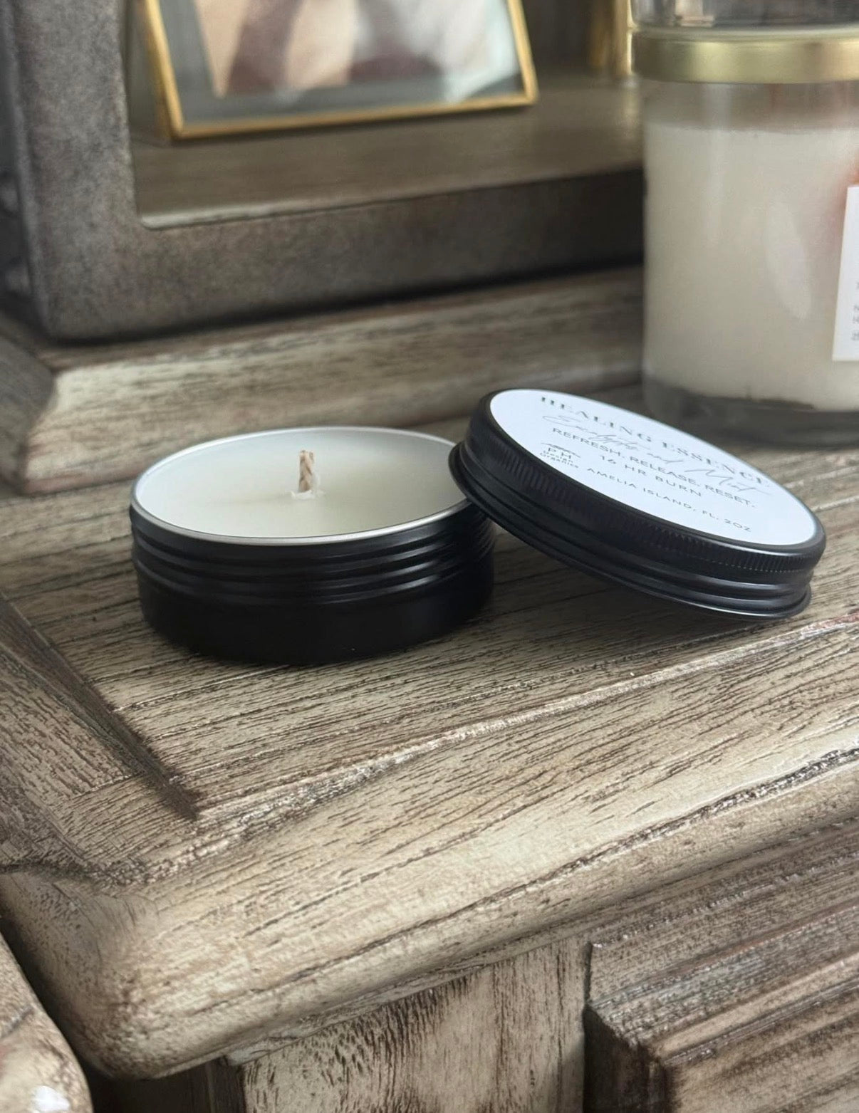 Organic Mini Flight Aromatherapy Bundle with soothing Candle Scents