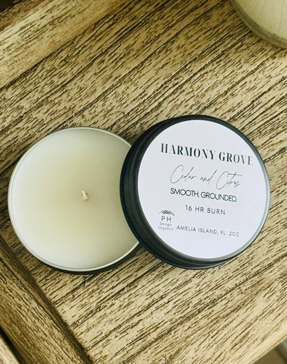 Organic Mini Flight Aromatherapy Bundle with soothing Candle Scents