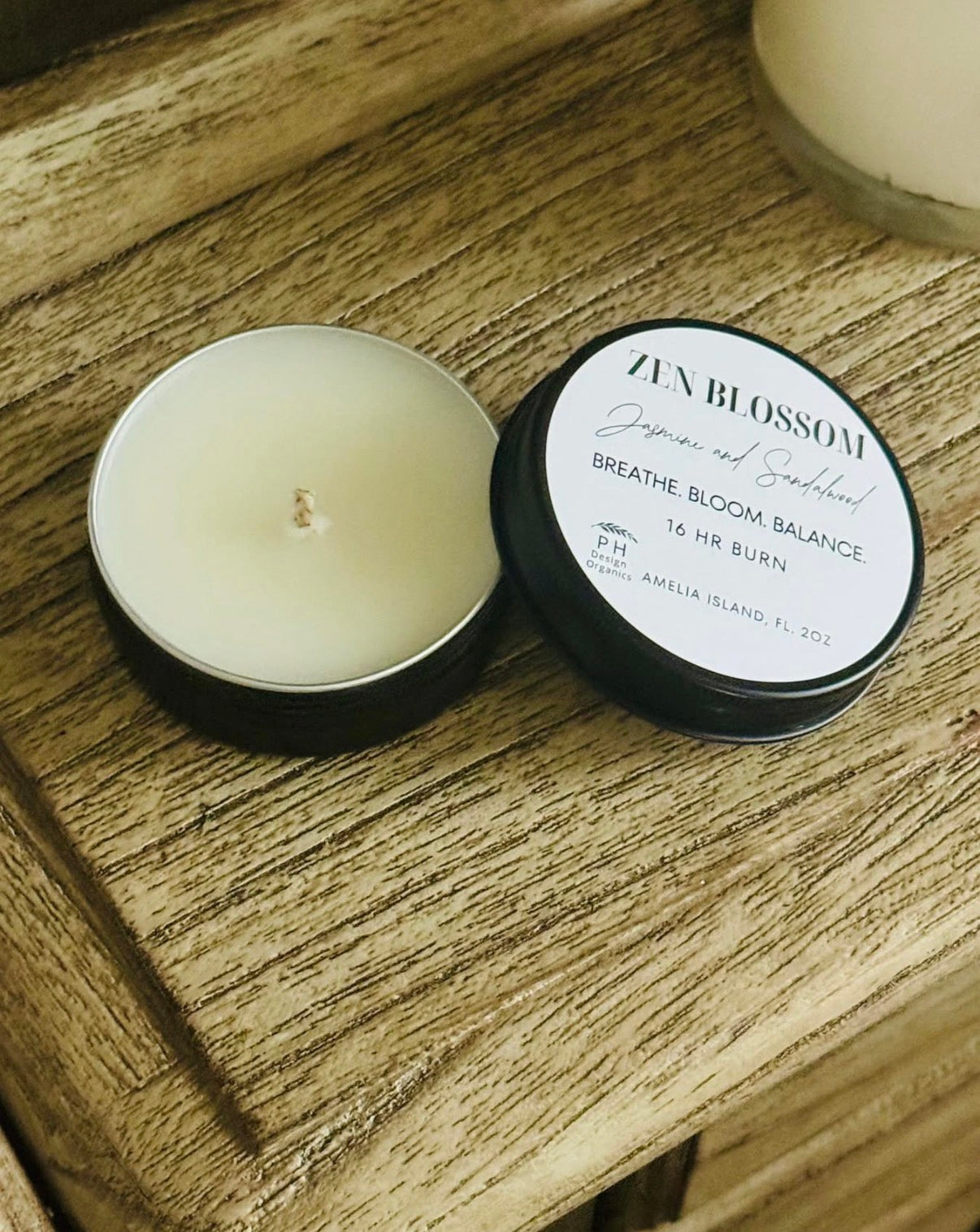 Organic Mini Flight Aromatherapy Bundle with soothing Candle Scents