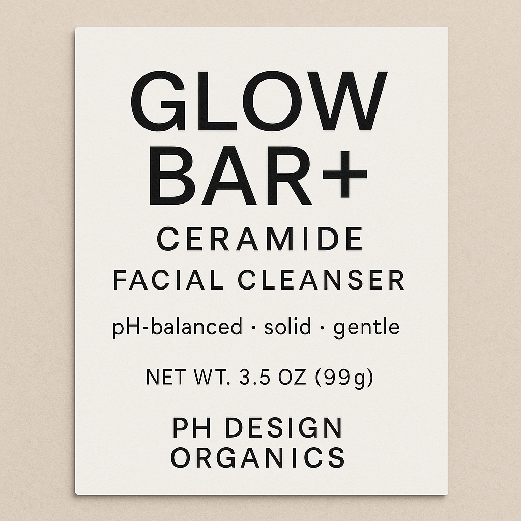 🖤 Glow Bar+ Ceramide Edition Soap-Free Facial Treatment Bar for Radiance + Barrier Repair Buy 2 Glow Bars → Get the 3rd FREE