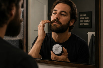 Stubble + Stone Beard &amp; Skin Conditioning Balm.Tame the wild. Nourish the skin.