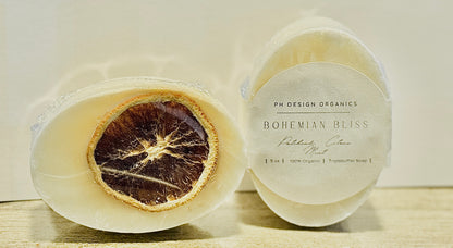 Bohemian Bliss Patchouli, Citrus, Mint Soap Bar (Body Massage) Organic Massage Aromatherapy