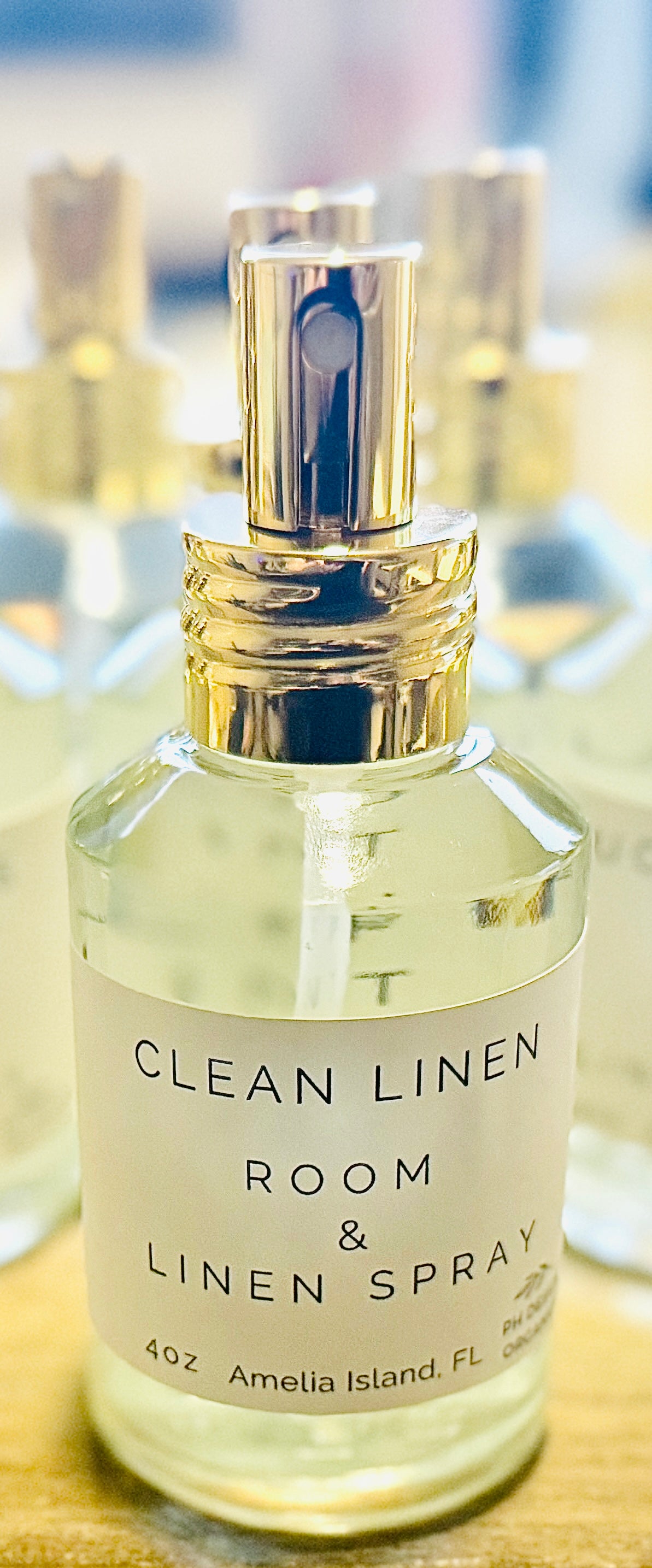 Natural Room &amp; Linen Spray – Premium Glass High end Look