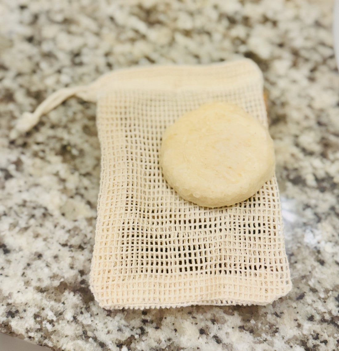 Shampoo Bar Eco Saver Bag – Exfoliating Natural Cotton Soap Pouch