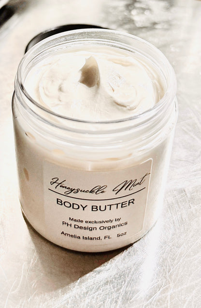 Meli Body Traditional Butter W/Aloe &amp; Vitamin E, notes of Honeysuckle Ozone &amp; Mint