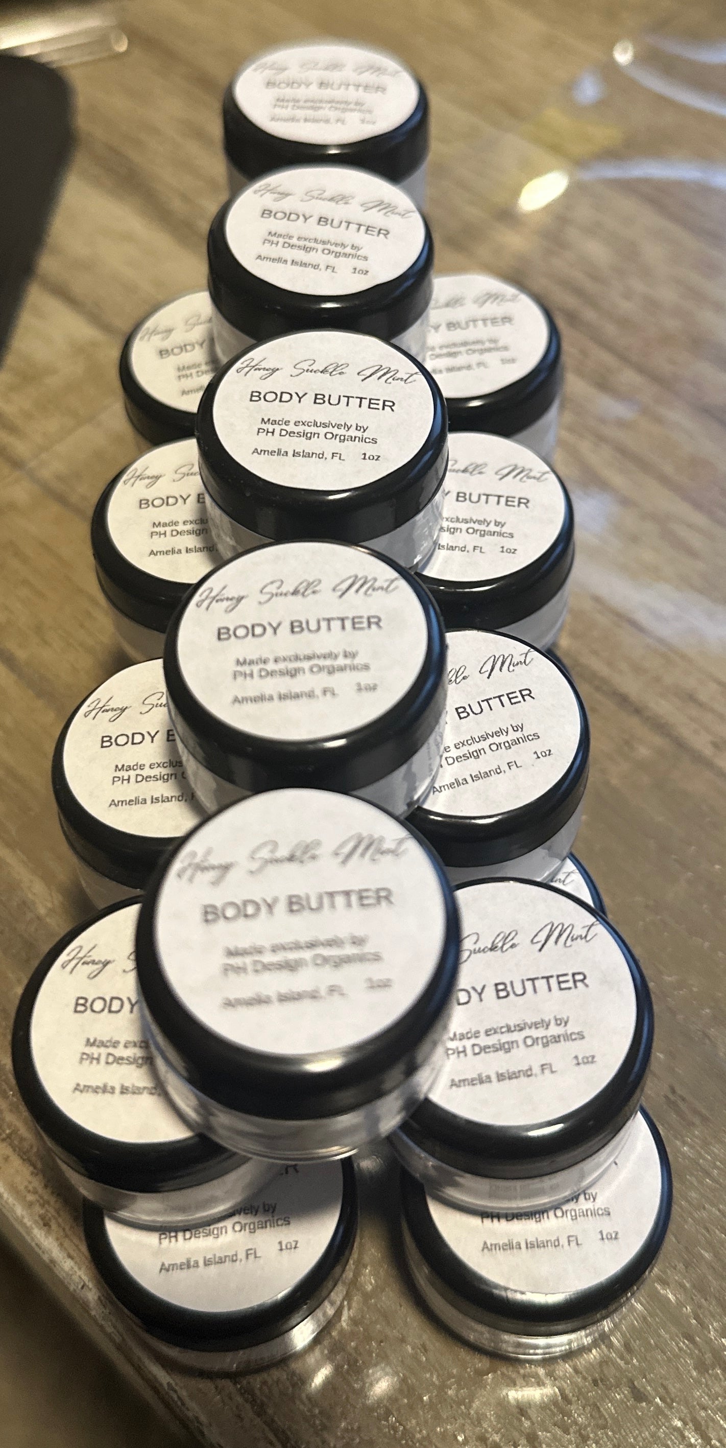 Meli Body Traditional Butter W/Aloe &amp; Vitamin E, notes of Honeysuckle Ozone &amp; Mint