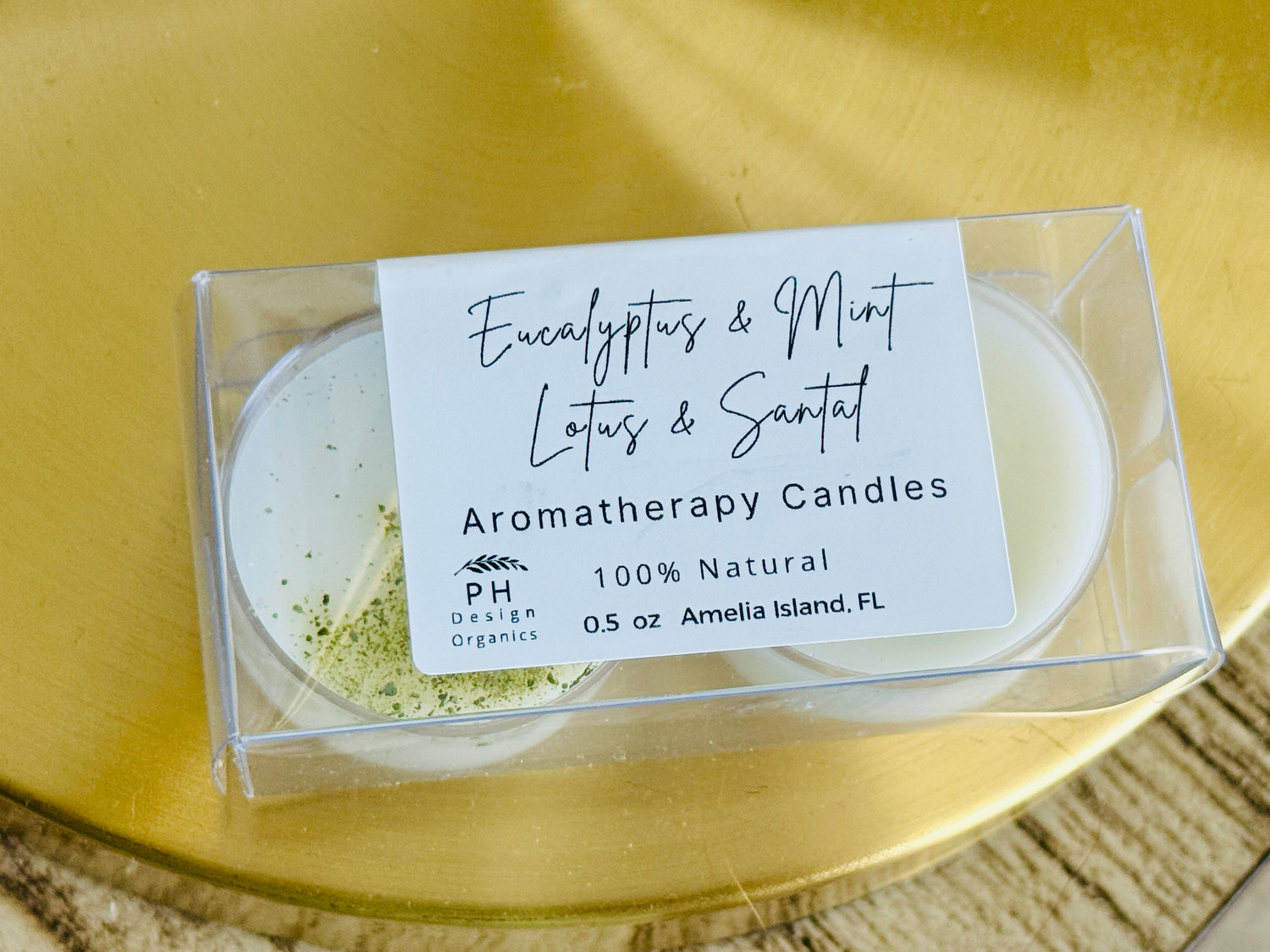 Mini Aromatherapy Candle Duos – 100% Natural, Travel-Friendly Self-Care