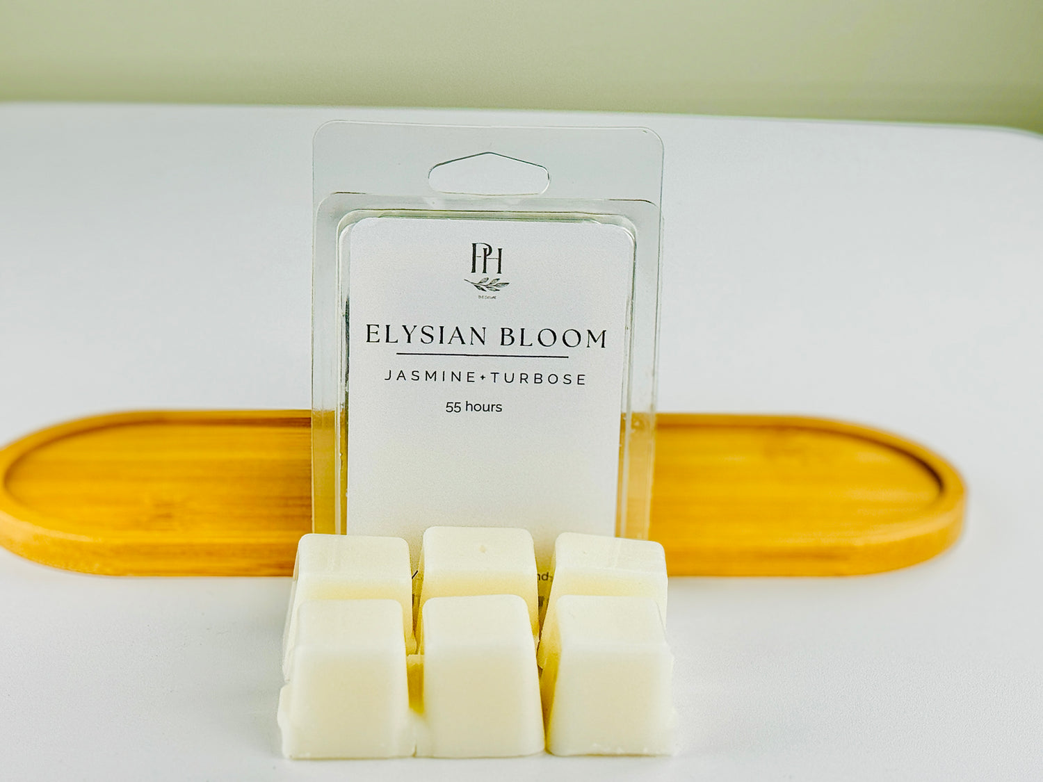 Elysian Bloom Wax Melts - with notes of Jasmine Turbose &amp; Ylang Ylang