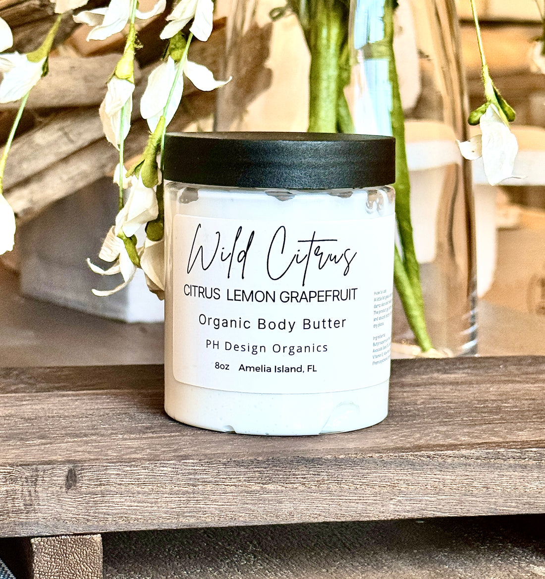 Wild Citrus Body Butter with Vitamin E Citrus Lemon & Grapefruit