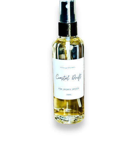 Coastal Drift- Body Mist accords of salt, sage, ambrette seeds, grapefruit PH Design Organics