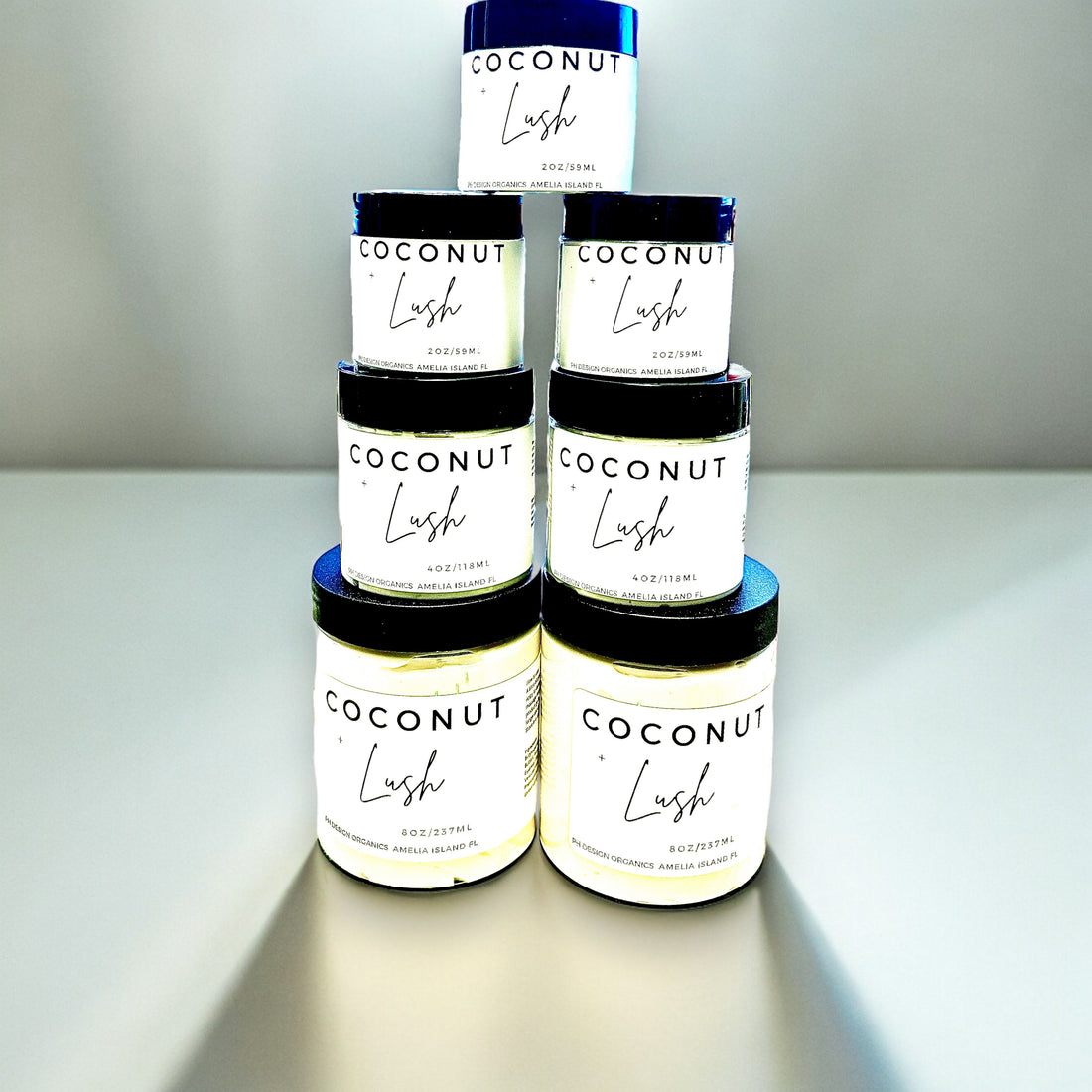 Coconut Lush Body Butter w/ Vitamin E & Aloe Vera PH Design Organics