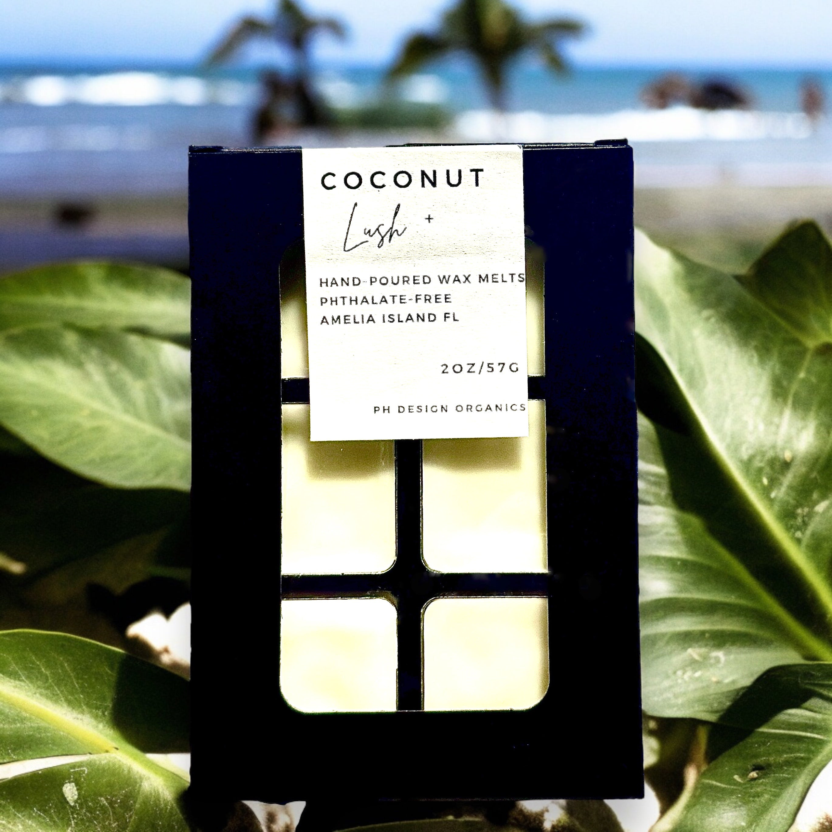 Coconut Lush Wax Melts PH Design Organics