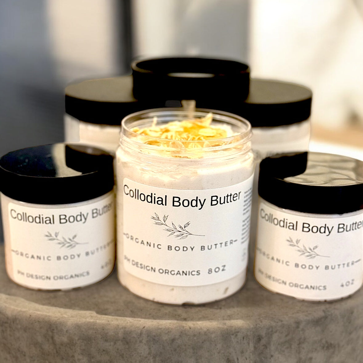 Colloidal Body Butter w/ Vitamin E &amp; Aloe Vera notes of Juniper Berry, Clary Sage &amp; Lavender PH Design Organics