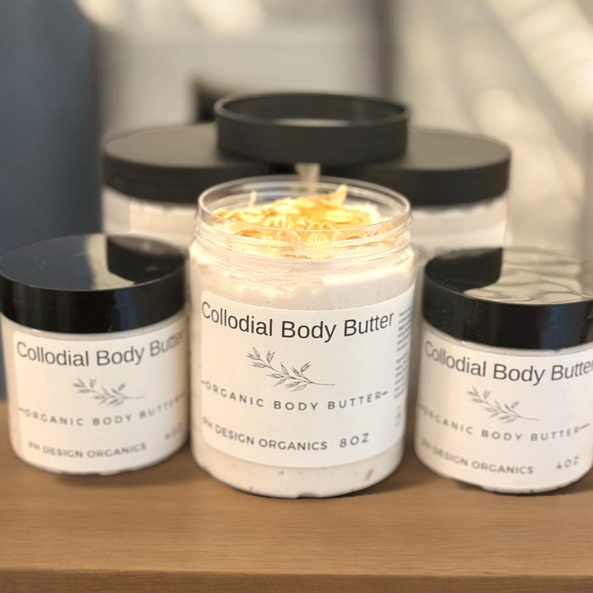 Colloidal Body Butter w/ Vitamin E &amp; Aloe Vera notes of Juniper Berry, Clary Sage &amp; Lavender PH Design Organics